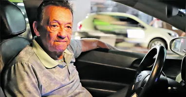 Alípio Barbosa diz que movimento já reduziu mais de 30% e trabalho com aplicativo tem compensado.
