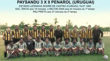 O Paysandu jogou com Castilho; Oliveira, Abel, Jota Alves e Carlinhos; Beto, Quarentinha; Pau Preto, Milton Diaz, Edson Piola e Ércio. O técnico era Juan Antônio Alvarez. Já o Peñarol atuou com Mazurkiewicz; Lezcano, Pablo Forlán, Néstor Golçalves, Días (Luis Alberto varela) e Caetano (Tabaré González); Cortés e Pedro Rocha; Abbadie, Alberto Spencer e Joya.