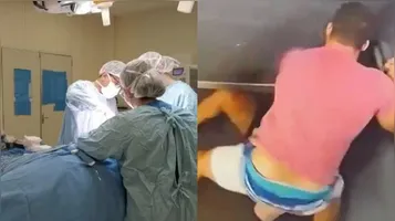 Cirurgia para reconstrução facial de mulher espancada em elevador ocorreu 'com sucesso', diz hospital