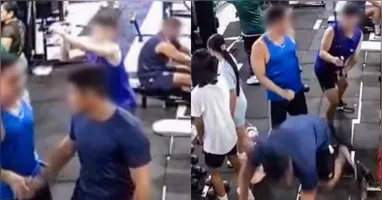 A agressão teria sido motivada porque a vítima pediu que o suspeito parasse de assediar uma amiga