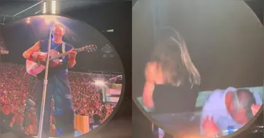 Vídeo de casal se escondendo da câmera viralizou nas redes sociais