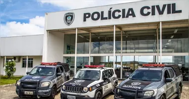 O suspeito foi preso após relato da vítima.