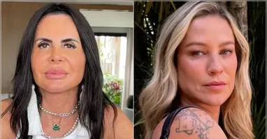 Gretchen usou as redes sociais e deixou claro seu descontentamento com a atriz Luana Piovani.
