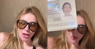 Segundo a apresentadora, o documento foi emitido há cerca de sete anos