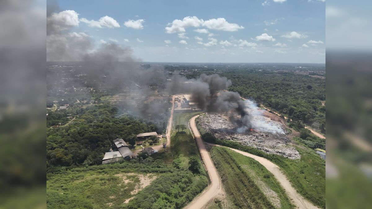 VÍDEO: Grande Belém é coberta por fumaça após incêndio no Aurá