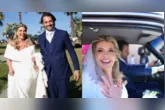 Thiago Castilho e Carla Bolla se casam em igreja tradicional de João Pinheiro (MG); cerimônia reuniu luxo, natureza e convidados da alta sociedade.
