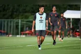 Titi Ortíz permanece treinando separado do grupo do Sport, o que gerou polêmica recentemente, quando o meia tentou entrar no CT fora do horário e foi barrado pela direção.