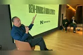 Galvão Bueno na apresentação da N Sports
