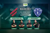A Rádio Clube do Pará transmite todas as emoções de Athletico-PR x Paysandu neste domingo (3).
