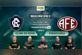 Ouça Remo x Ferroviária-SP