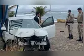 Imagem ilustrativa da notícia Motorista é preso suspeito de dirigir embriagado e atropelar corredor