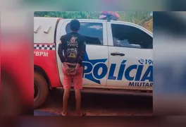 O preso, que não teve a identidade divulgada pela polícia, foi conduzido para a Delegacia de Polícia Civil de Floresta do Araguaia