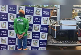 O crime teria ocorrido enquanto o proprietário do imóvel estava viajando.