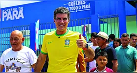 Helder vestiu a camisa da seleção brasileira para defender a soberania do Brasil
