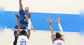 Apesar do resultado negativo, o time comandado por Bernardinho demonstrou poder de reação