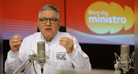 O Ministro da Saúde, Alexandre Padilha, participou do programa Bom Dia, Ministro