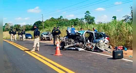 Análises preliminares da Polícia Civil estão de acordo com suspeita da PRF de ultrapassagem indevida em local de rodovia com faixa contínua, como visto na imagem