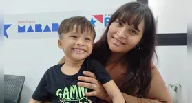 Maria Eduarda e Nycollas Bryan foram atendidos pelo neuropediatra do Natea.