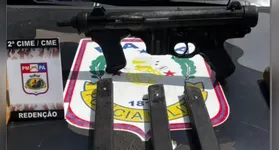 Todo o material apreendido foi apresentado na Delegacia de Polícia Civil de Redenção, onde foi registrado o boletim de ocorrência.