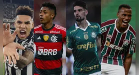 Botafogo, Flamengo, Palmeiras e Fluminense. Os quatro vencedores da Libertadores dos últimos quatro anos se qualificaram para competir no Mundial