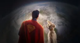 É a primeira vez que Superman interage com o cão Krypto nos cinemas