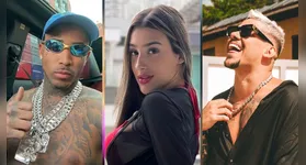 Da esquerda para a direita: DJ Buarque, Bia Miranda, Gato Preto.