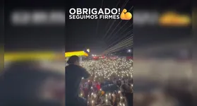 Parecia plateia de show famoso, mas participação teria sido comprada