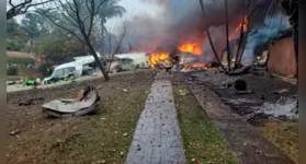 Às 13h21, a aeronave começou a perder altitude repentinamente, caindo um minuto depois em um condomínio residencial em Vinhedo