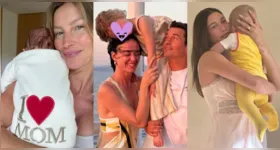Celebridades optam por preservar a privacidade dos filhos e evitam mostrar o rosto nas redes sociais.