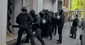 Guarda Civil Espanhola no resgate às mulheres