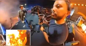 O incidente gerou momentos de tensão, mas, felizmente, não resultou em ferimentos graves