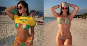 Ela também teria vivido um breve romance com Neymar, entre as idas e vindas com Bruna Biancardi