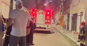 Os bombeiros chegaram rápido ao local