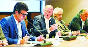 A reunião presidida pela Fiepa teve a participação do governador Helder Barbalho