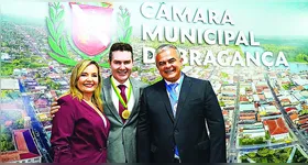 Jader Filho recebeu o título de Honra ao Mérito Marcel André Braum da Câmara Municipal de Bragança.