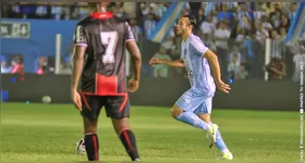 Leandro Vilela marcou o gol da primeira vitória do Paysandu