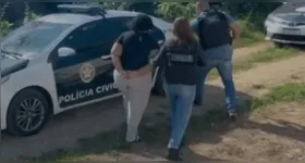 A prisão foi efetuada por agentes da Delegacia do Catete.