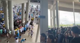 Torcedores de Remo e Paysandu começam a chegar no Mangueirão