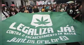 Movimento em pro maconha foi grande