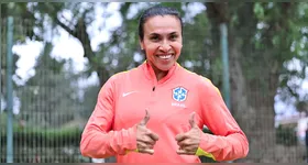 Marta estará em campo