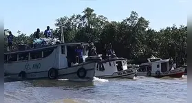 Procissão fluvial dos pescadores em nome do padroeiro