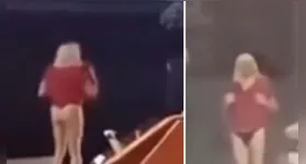 Em outro flagra, pastor estaria de vestido vermelho