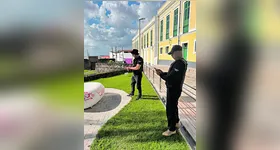 Trio que pinchou área tombada em Belém é identificado.