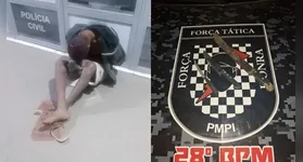 Suspeito de ter matado criança apresentado pela polícia