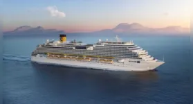 Navio Costa Diadema será uma das embarcações que servirão de hospedagem na COP30.