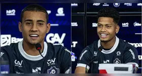 Nathan (esquerda) e Kawan (direita) são os novos contratados do Clube do Remo