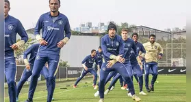 Azulinos terminaram a preparação em São Paulo