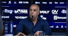 Executivo de futebol do Remo Marcos Braz