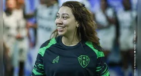 A psicóloga paraense Thaysse Gomes já começou a atuar junto ao elenco na semana que antecedeu o clássico Re-Pa, vencido pelo Papão.