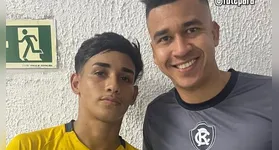 Cantillo (direita) aguarda ser oficialmente anunciado no Remo